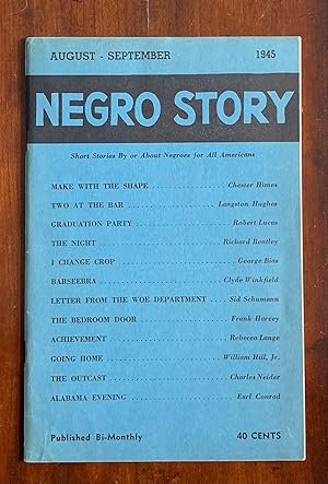 Seller image for Negro Story. Short Stories by or about Negroes for All Americans for sale by Rosenlund Rare Books & Manuscripts