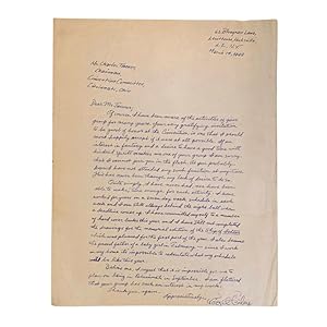 Autograph Letter Signed from Virgil Finlay to Charles Tanner