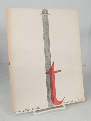 The Measure of Typography (Vol. I only of 2): The History of Typography