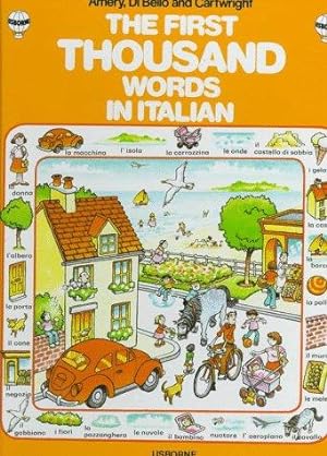 Bild des Verkufers fr Italian (Usborne First 1000 Words) zum Verkauf von WeBuyBooks 2