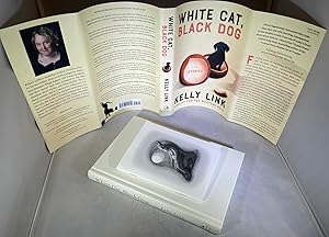 "White Cat, Black Dog: Stories" [SIGNED] PLUS "The Girl Who Did Not Know Fear" [SIGNED]