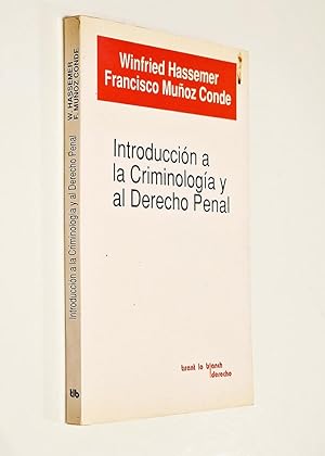 Image du vendeur pour INTRODUCCIN A LA CRIMINOLOGA Y AL DERECHO PENAL mis en vente par Libros con Vidas