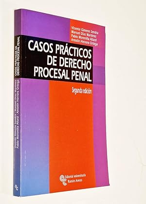 Imagen del vendedor de CASOS PRCTICOS DE DERECJO PROCESAL PENAL a la venta por Libros con Vidas