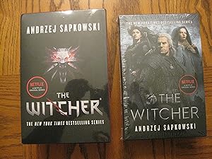 Imagen del vendedor de Five Book Lot (Two Boxed Sets) of The Witcher, including: The Last Wish; Sword of Destiny; Blood of Elves; The Time of Contempt, and; Baptism of Fire a la venta por Clarkean Books