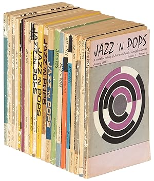 21 issues of Jazz 'N Pops (1957-59)
