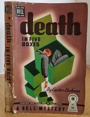 Imagen del vendedor de DEATH IN FIVE BOXES a la venta por MARIE BOTTINI, BOOKSELLER