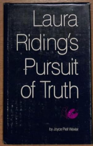 Seller image for Laura Riding's Pursuit of Truth for sale by WeBuyBooks