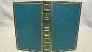 Bild des Verkufers fr Reveriesof a Bachelor or a Book of the Heart. Fine binding of full teal blue oasis levant morocco leather 1905. zum Verkauf von J & J House Booksellers, ABAA