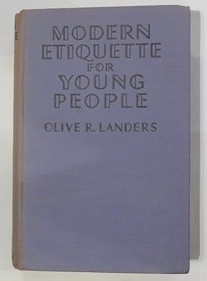 Imagen del vendedor de Modern Etiquette for Young People a la venta por St Marys Books And Prints