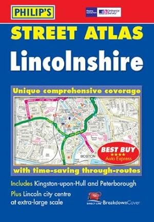 Seller image for Street Atlas Lincolnshire: Unique comprehensive coverage with time-saving through-routes for sale by WeBuyBooks