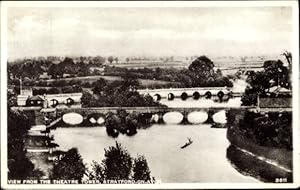 Ansichtskarte / Postkarte Stratford upon Avon Warwickshire England, Blick vom Theaterturm