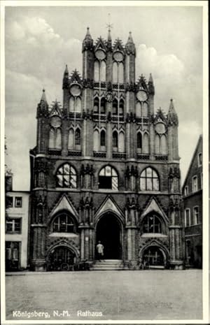 Ansichtskarte / Postkarte Chojna Königsberg Neumark Ostbrandenburg, Rathaus