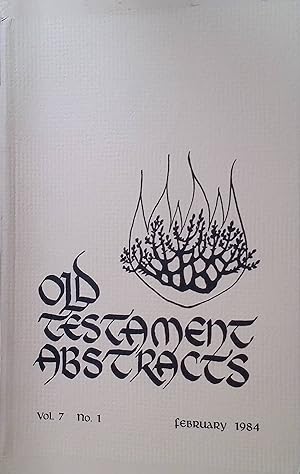 Seller image for "Prophets Through the Looking Glass: Between Writings and Moses" - in : Old Testament Abstracts : Vol. 7, n. 1 for sale by books4less (Versandantiquariat Petra Gros GmbH & Co. KG)