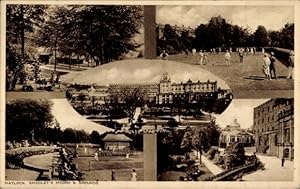 Ansichtskarte / Postkarte Matlock Bath Derbyshire England, Smedley's Hydro und Grounds