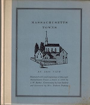 Image du vendeur pour Massachusetts Towns - An 1840 View mis en vente par UHR Books