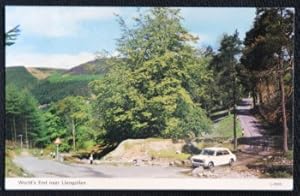 Llangollen World's End Postcard
