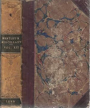 Seller image for Bentley's Miscellany. Vol. XII, 1842 for sale by Tinakori Books