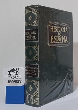 Bild des Verkufers fr Historia de Espaa. Tomo VIII. La Restauracin. El reinado de Alfonso XIII zum Verkauf von MONKEY LIBROS