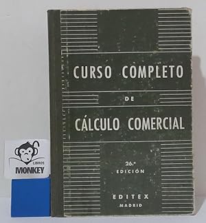 Image du vendeur pour Curso completo de clculo comercial mis en vente par MONKEY LIBROS