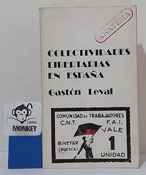 Seller image for Colectividades libertarias en Espaa for sale by MONKEY LIBROS