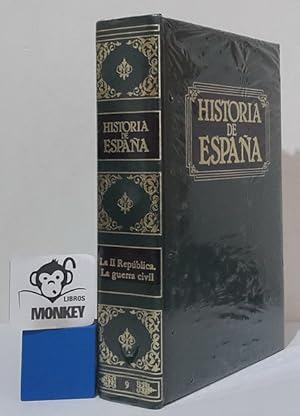 Immagine del venditore per Historia de Espaa. Tomo IX. La II Repblica. La guerra civil venduto da MONKEY LIBROS