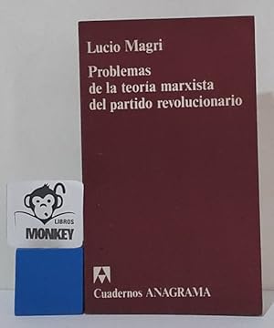 Bild des Verkufers fr Problemas de la teora marxista del partido revolucionario zum Verkauf von MONKEY LIBROS