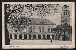 Ansichtskarte Mülheim-Ruhr, Neues Rathaus