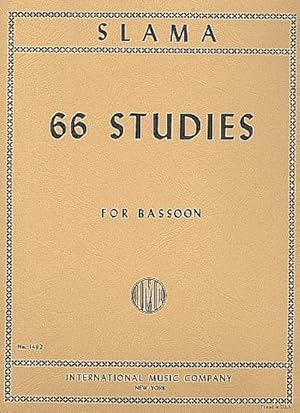 Imagen del vendedor de 66 Studies in all Keysfor bassoon a la venta por AHA-BUCH GmbH