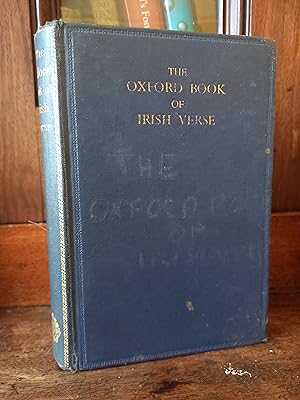 Seller image for Oxford Book of Irish Verse for sale by Temple Bar Bookshop