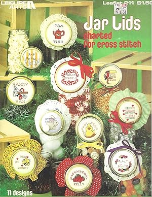 Imagen del vendedor de Jar Lids Charted for Cross Stitch by Leisure Arts Leaflet 211 a la venta por Vada's Book Store