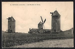 Ansichtskarte Varades, Les Moulins du Bourg, Windmühlen