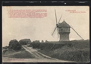 Ansichtskarte Guérande, Le Moulin du Diable