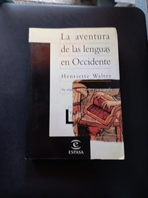 Imagen del vendedor de La aventura de las lenguas en Occidente a la venta por Vrtigo Libros