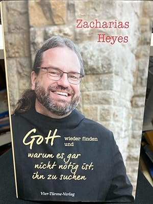 Seller image for Gott wieder finden und warum es gar nicht ntig ist, ihn zu suchen. In diesen strmischen Zeiten der Umbrche und stndigen Neuerungen sehnen sich viele Menschen nach einem Anker, der ihnen festen Halt gibt. In der Glaubenspraxis der Kirche jedoch werden sie nicht mehr fndig. Die Menschen vermissen konkrete Antworten und Lsungen fr die Problemstellungen der heutigen Gesellschaft. Enttuscht wenden sie sich ab und suchen in den verschiedensten religisen Praktiken und Schriften nach Anweisungen. Ohne Erfolg. Denn, und davon ist Pater Zacharias Heyes berzeugt, sie suchen an den falschen Orten. Gott, so der Benediktinermnch, hlt lngst alle Antworten bereit, wir mssen uns nur auf ihn einlassen. In seinem neuen Buch zeigt Pater Zacharias Wege auf, um Gott wieder ins Leben zu lassen und beschreibt, was dies fr jeden einzelnen, aber auch fr die Gemeinschaft bedeuten kann. Mit klaren Worten fordert er eine Glaubenspraxis, die die Menschen zusammenbringt, ihnen Halt gibt und die so au for sale by bookmarathon