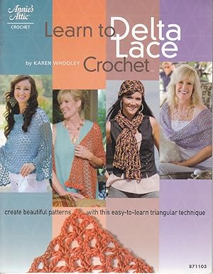 Seller image for Learn to Delta Lace Crochet [1st Edition] for sale by Monroe Bridge Books, MABA Member