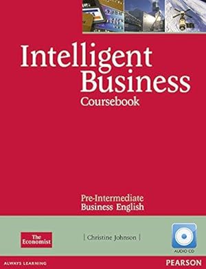 Imagen del vendedor de Intelligent Business Pre-Intermediate Coursebook/CD Pack: Industrial Ecology a la venta por WeBuyBooks