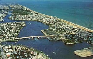 Immagine del venditore per Postkarte Carte Postale 73966661 Fort Lauderdale Florida USA Aerial view of the Venice of America venduto da Versandhandel Boeger