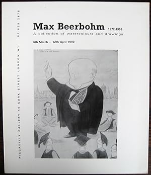 Immagine del venditore per Max Beerbohm 1872-1956: [catalogue of] a collection of watercolours and drawings, 6th-12th April 1990 venduto da James Fergusson Books & Manuscripts