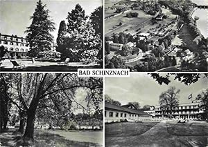 Postkarte Carte Postale 13966030 Bad Schinznach AG Kurhaus Parkanlagen Luftaufnahme