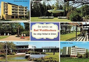 Seller image for Postkarte Carte Postale 73968716 Bad Waldliesborn Muetterkurheim St Anna Kurpark Am Wassergarten See am for sale by Versandhandel Boeger