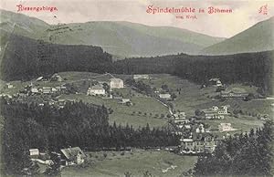 Postkarte Carte Postale 73969996 Spindelmuehle Riesengebirge Spindleruv Mlyn CZ Panorama