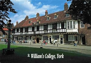 Postkarte Carte Postale 73968196 York UK St. William's College