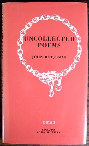 Seller image for Uncollected Poems. With a foreword by Bevis Hillier for sale by James Fergusson Books & Manuscripts