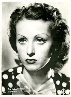 "Danielle DARRIEUX" Photo originale UFA années 40