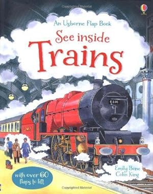 Imagen del vendedor de See Inside Trains (Usborne See Inside) a la venta por WeBuyBooks 2