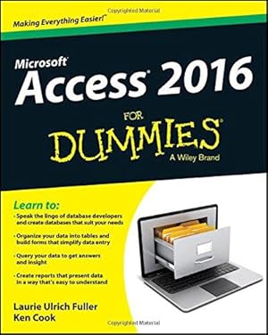 Imagen del vendedor de Access 2016 For Dummies a la venta por WeBuyBooks