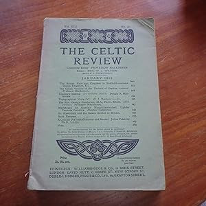 The Celtic Review, Published Quarterly - Volume VIII No.31 as issued. Jan 1913