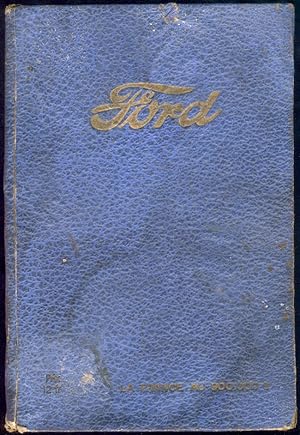 Image du vendeur pour Carte de France routire Ford au 900000e en 27 coupures. La Corse au 1200000e. Environs de Paris au 250000e. Liste des Agents officiels "Ford" en France. mis en vente par Bibliothque d'un amateur