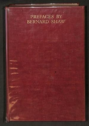 Bild des Verkufers fr Prefaces By Bernard Shaw zum Verkauf von WeBuyBooks 2