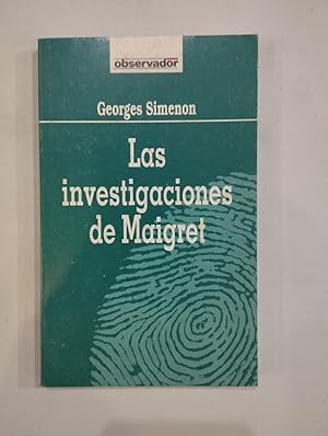 Imagen del vendedor de Las investigaciones de Maigret a la venta por Saturnlia Llibreria